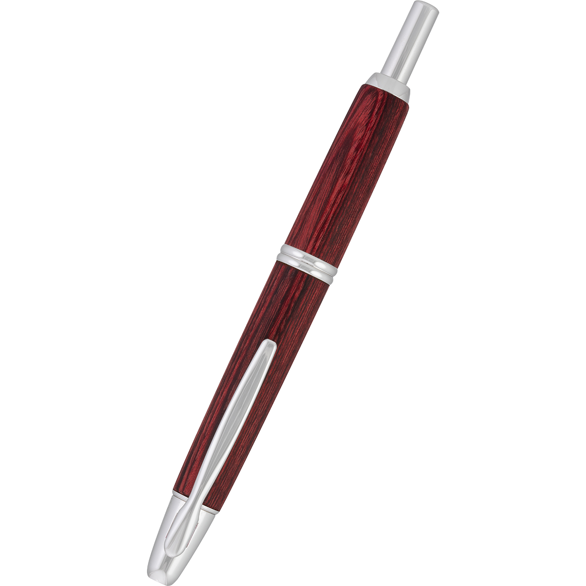 Pilot Vanishing Point Fountain Pen - Birchwood Red-Pen Boutique Ltd