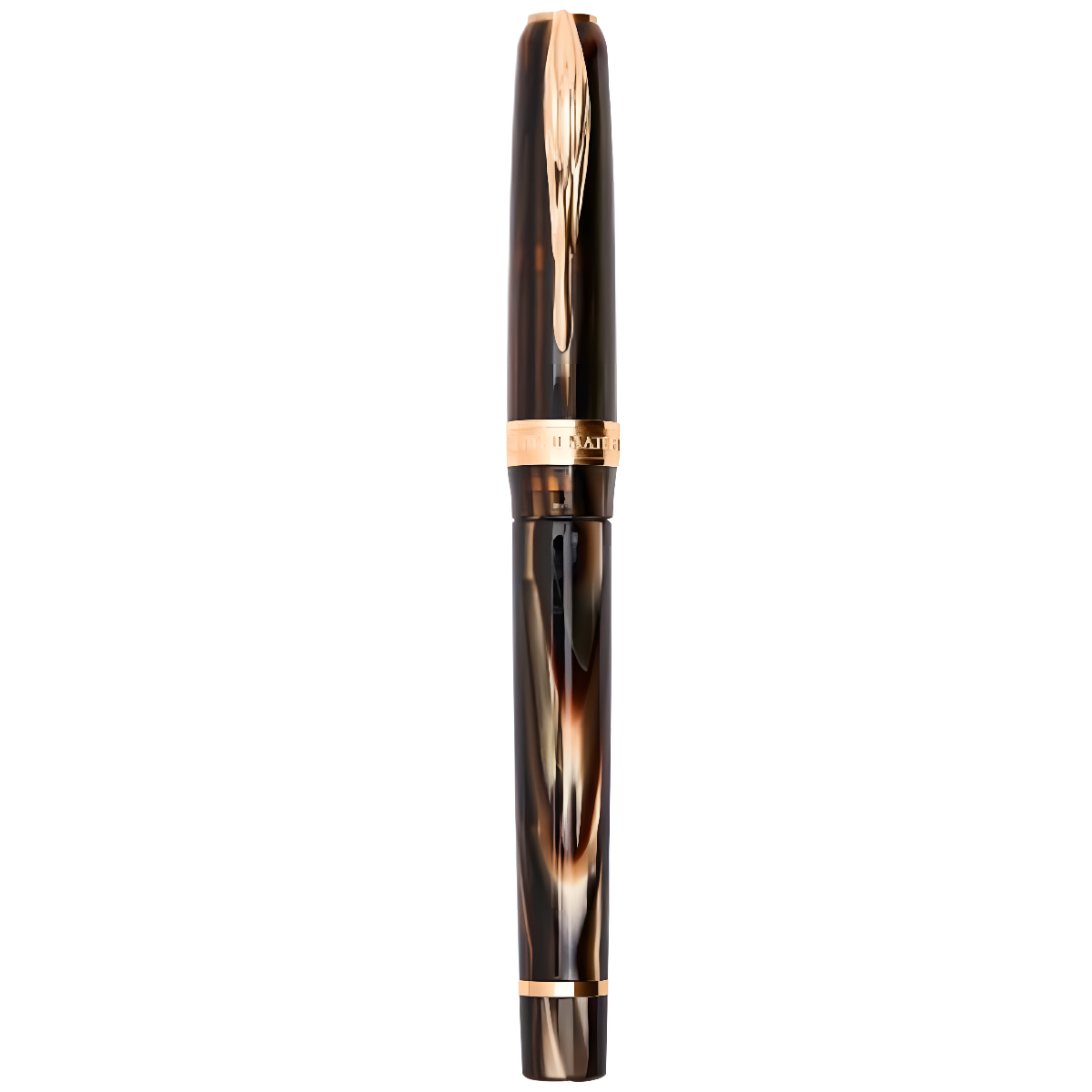 Pineider Ancient Materiali Rollerball Pen - Ruffles Gold (Limitied Edition) Pineider