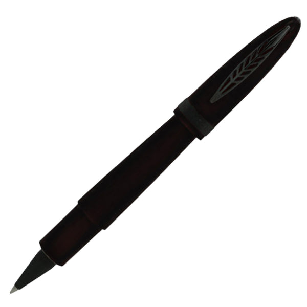 Pineider Modern Times Rollerball Pen - Black - Black Trim-Pen Boutique Ltd