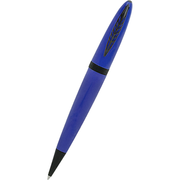 Pineider Modern Times Ballpoint Pen - Ocean Blue - Black Trim-Pen Boutique Ltd