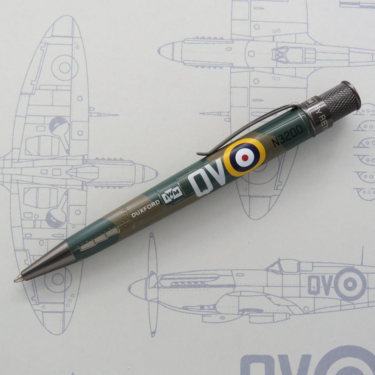 Retro 51 Tornado Imperial War Museum Rollerball Pen - Spitfire N3200-Pen Boutique Ltd