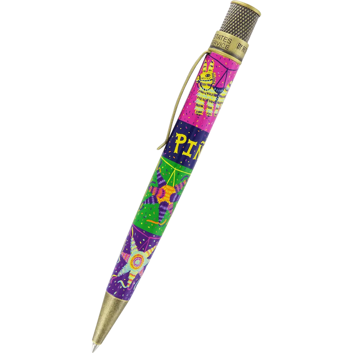 Retro 51 Tornado Rollerball Pen - USPS Piñatas Stamp (Numbered Edition) Retro 51