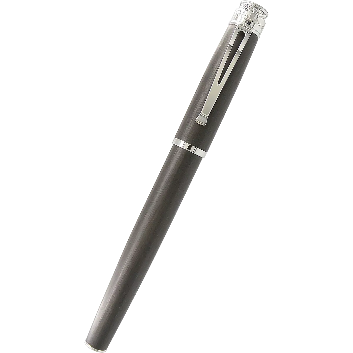 Retro51 Tornado Platinum Fountain Pen - Black Nickel Retro 51