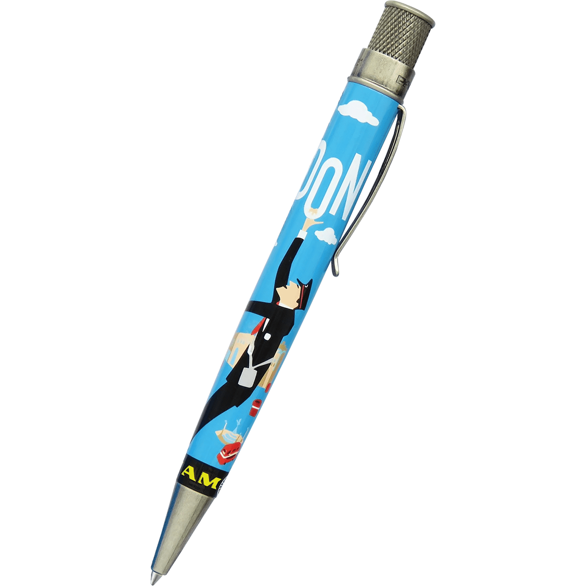 Retro 51 Tornado Rollerball Pen - Pan Am London Poster-Pen Boutique Ltd