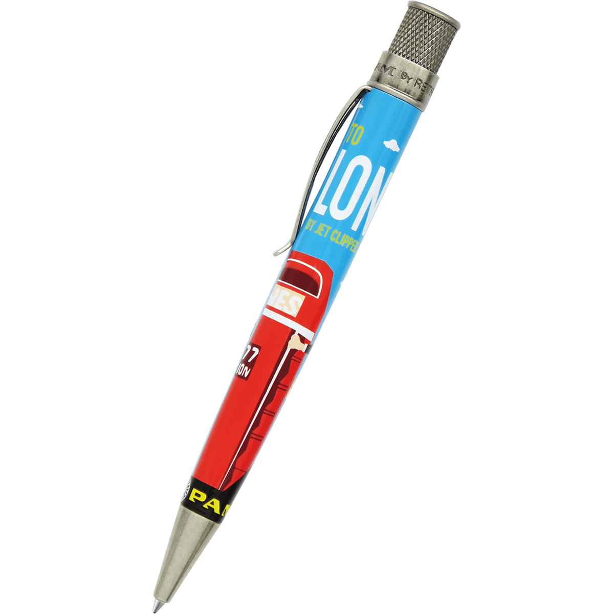 Retro 51 Tornado Rollerball Pen - Pan Am London Poster-Pen Boutique Ltd