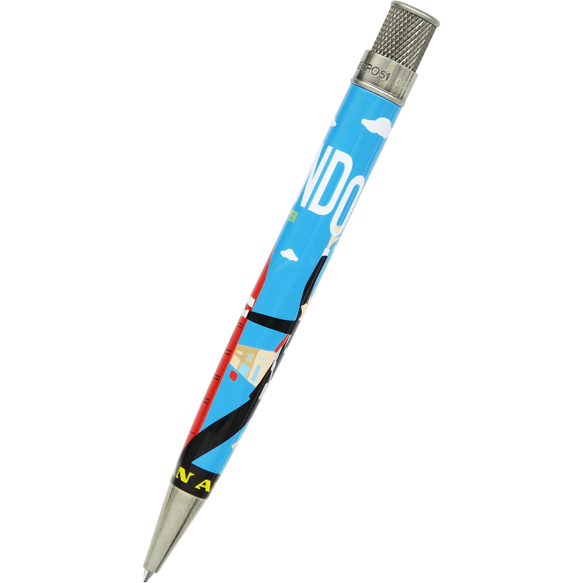 Retro 51 Tornado Rollerball Pen - Pan Am London Poster-Pen Boutique Ltd