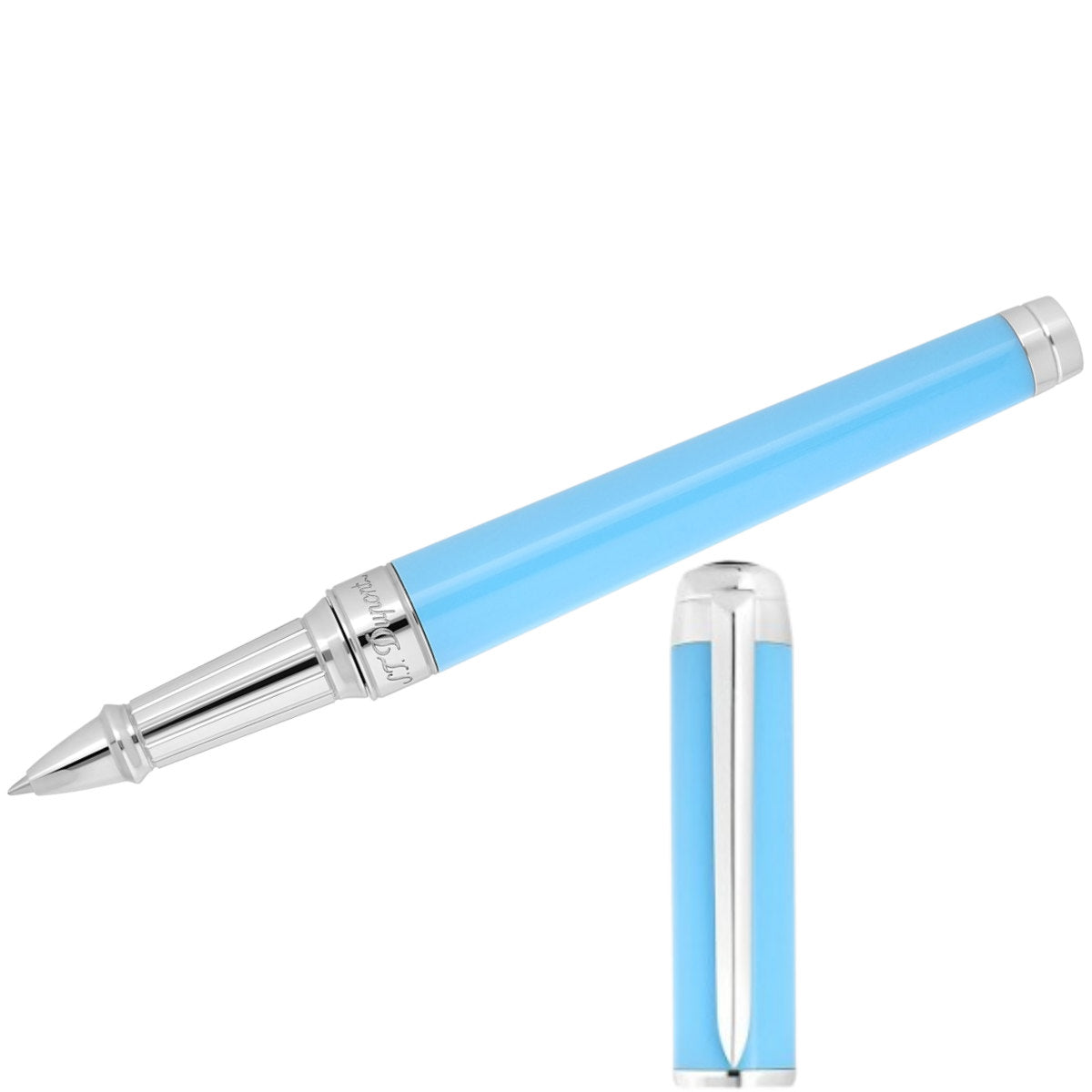 S T Dupont Eternity XL Rollerball Pen - Turquoise - Lacquer-Pen Boutique Ltd