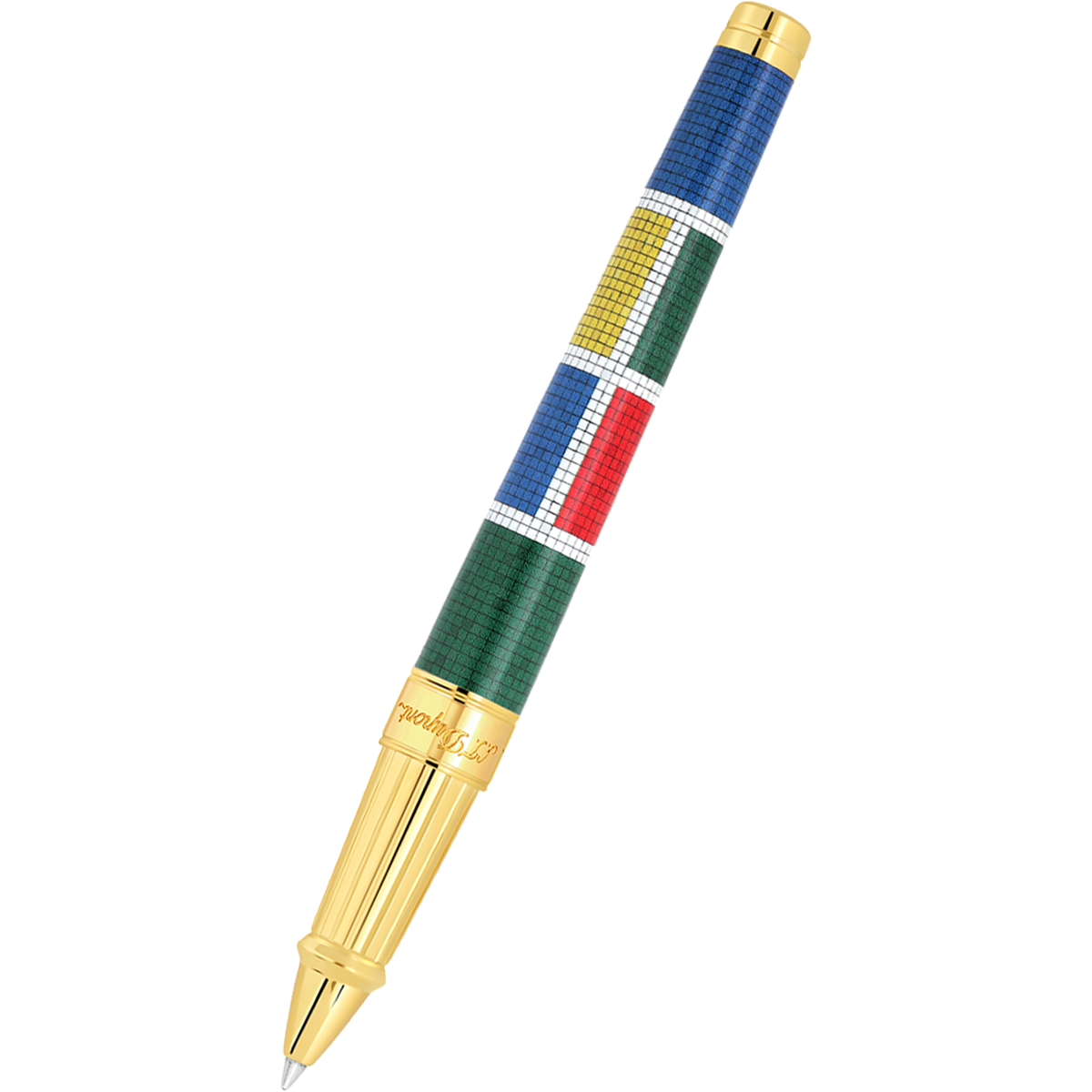 S T Dupont Line D Rollerball Pen - Eternity Casablanca Multicolor (Large)-Pen Boutique Ltd