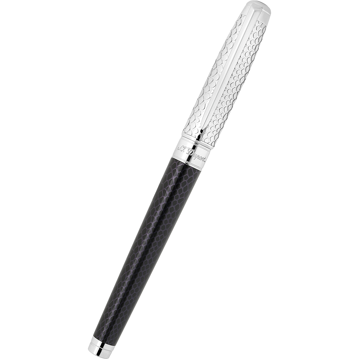 S T Dupont Line D Rollerball Pen - Wild Eternity - Black (Large)-Pen Boutique Ltd