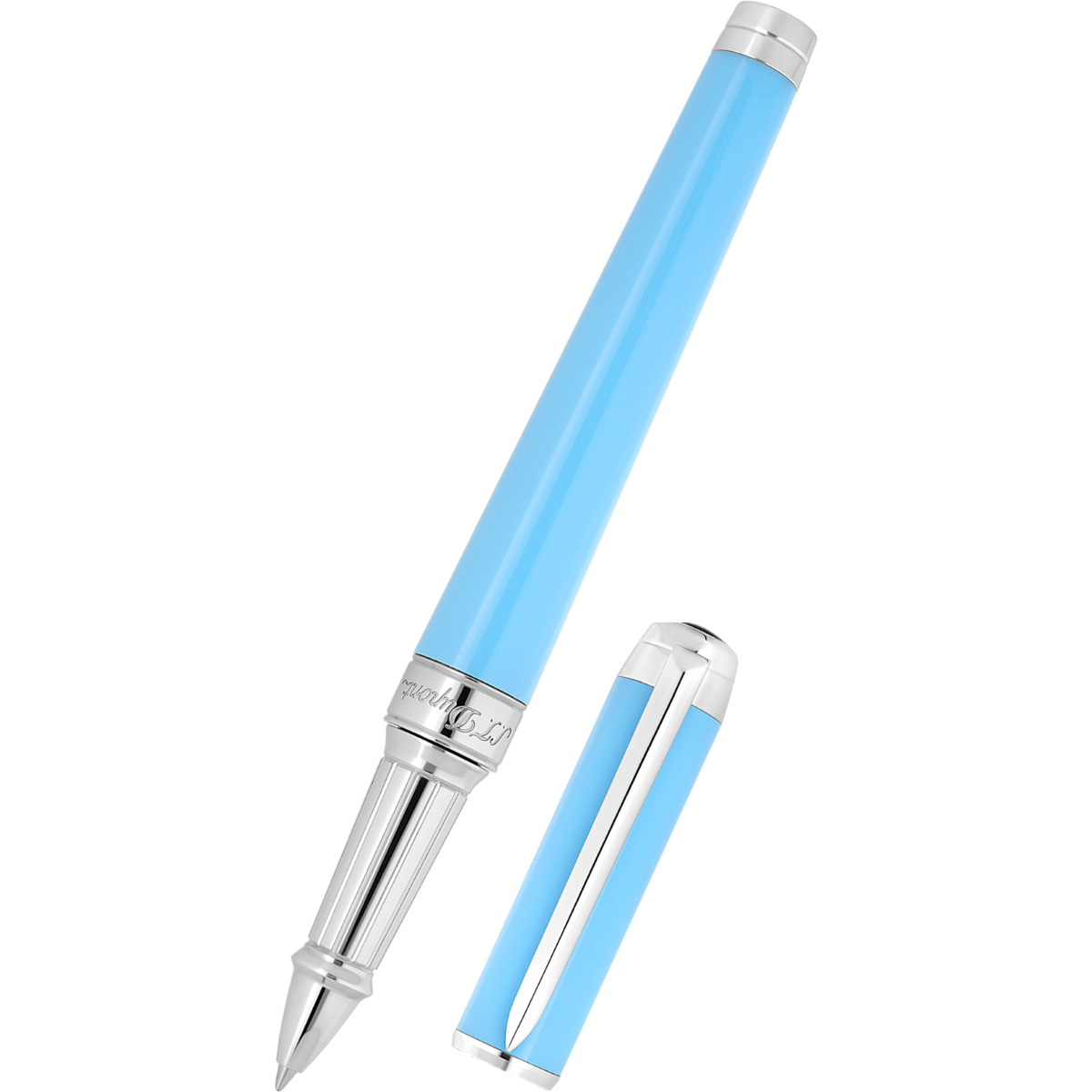 S T Dupont Eternity XL Rollerball Pen - Turquoise - Lacquer-Pen Boutique Ltd