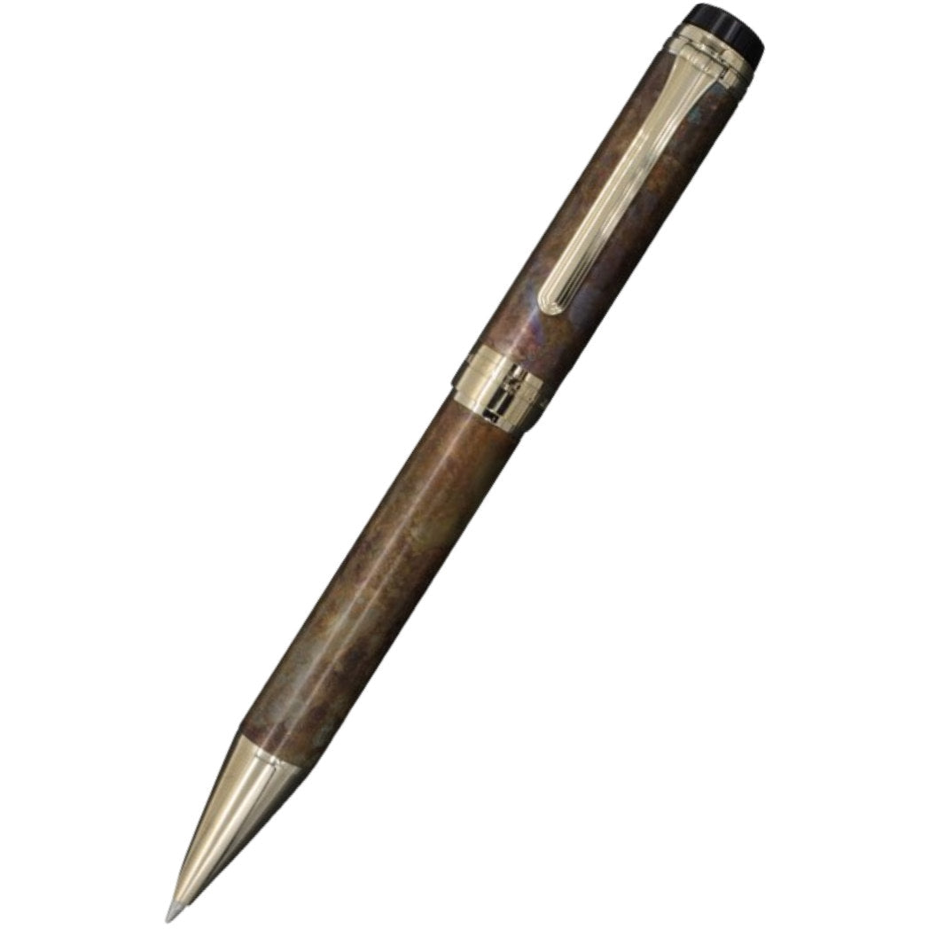 Sailor Cylint Patina Ballpoint Pen - Brown Patina Hanmon - Kujiyau-Pen Boutique Ltd