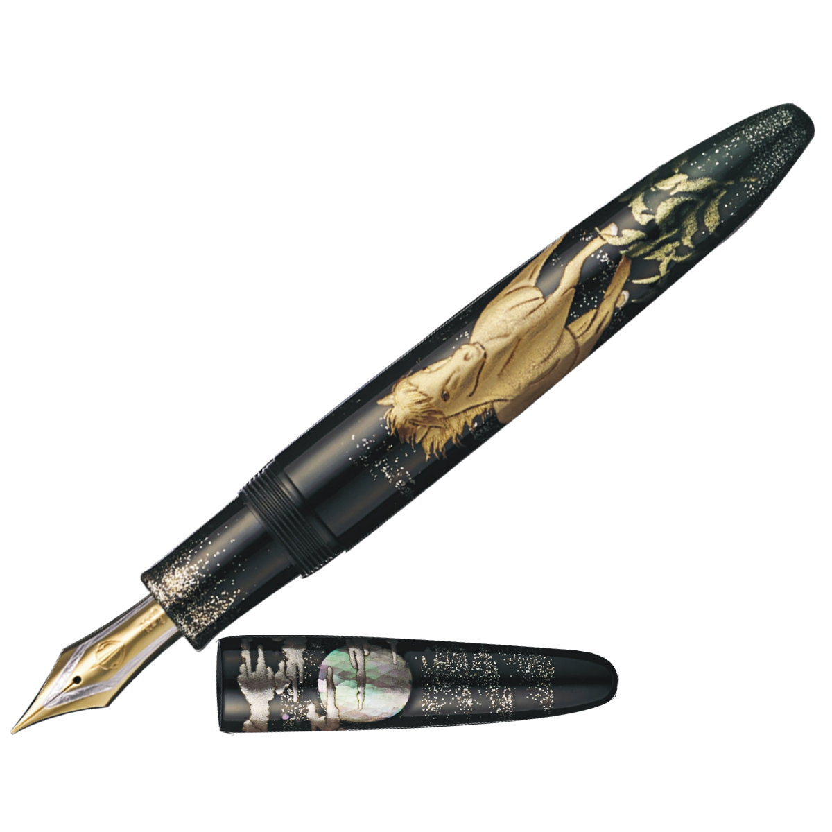 Sailor Fountain Pen King of Pens - Limited Edition - Horse in the Moonlight (Bespoke Dealer Exclusive)-Pen Boutique Ltd