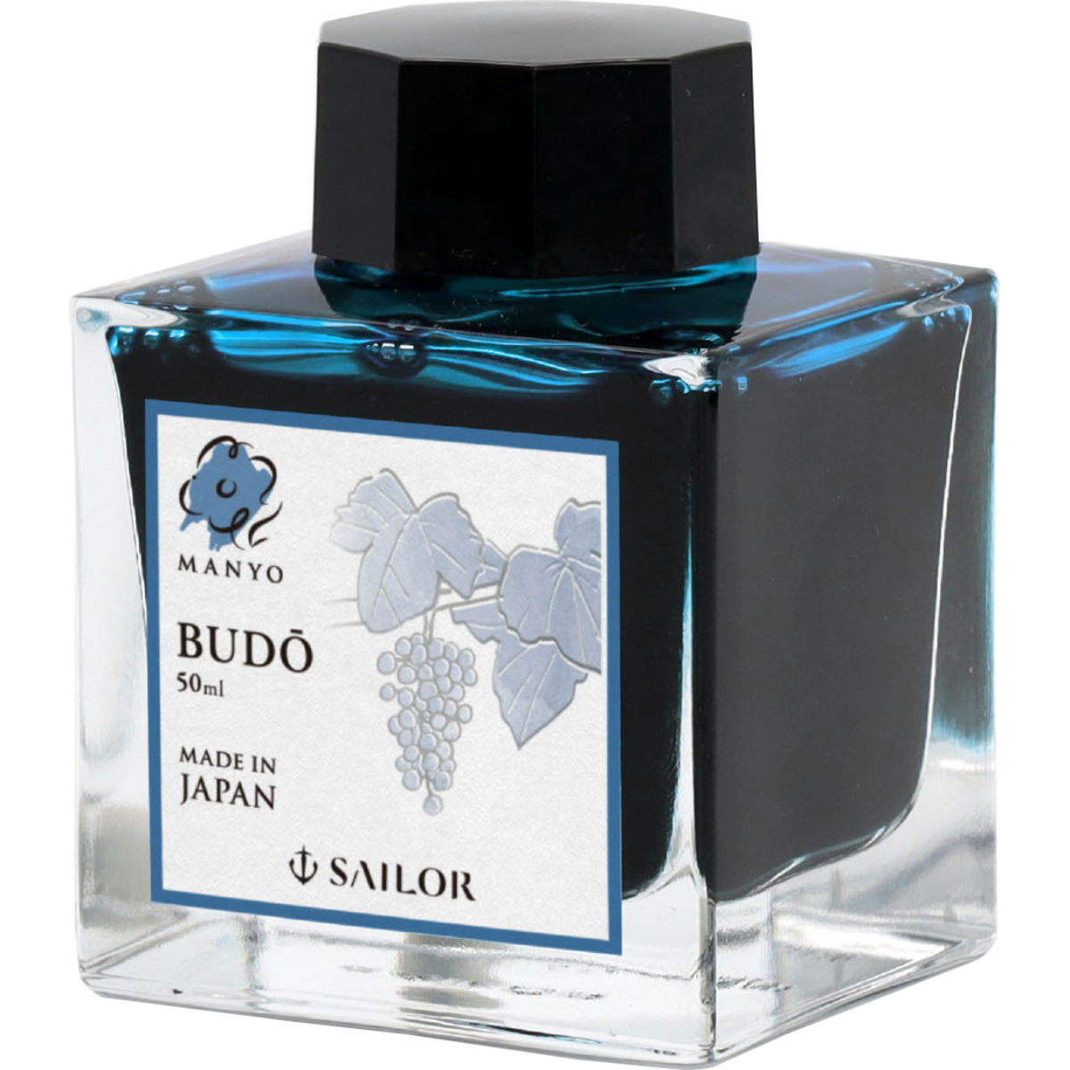 Sailor Manyo Ink Bottle - Budo (Wild Grape) - 50ml (Overseas Exclusive)-Pen Boutique Ltd