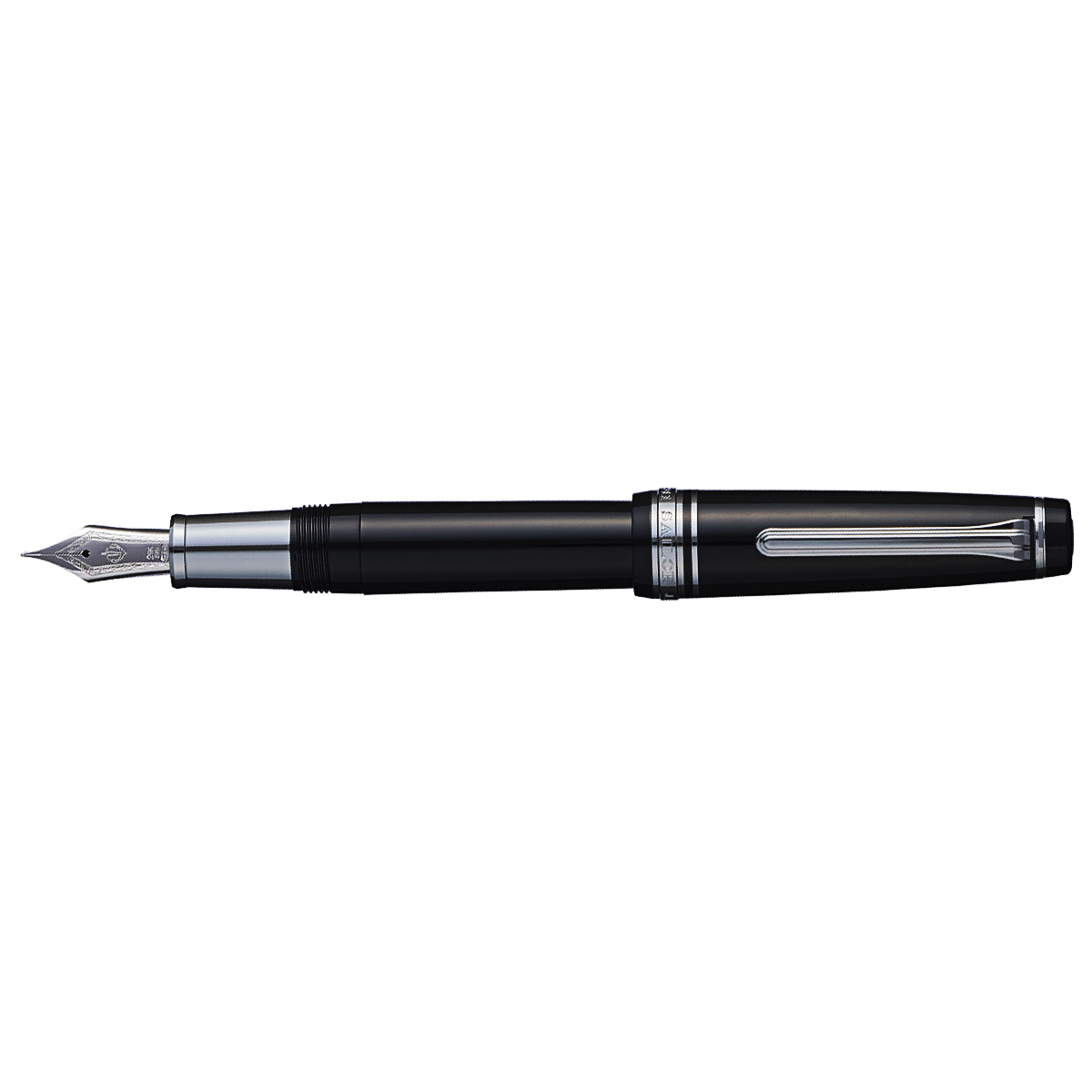 Sailor Professional Gear Fountain Pen - Ginza Silver - Standard - 21K (Limited Edition)-Pen Boutique Ltd