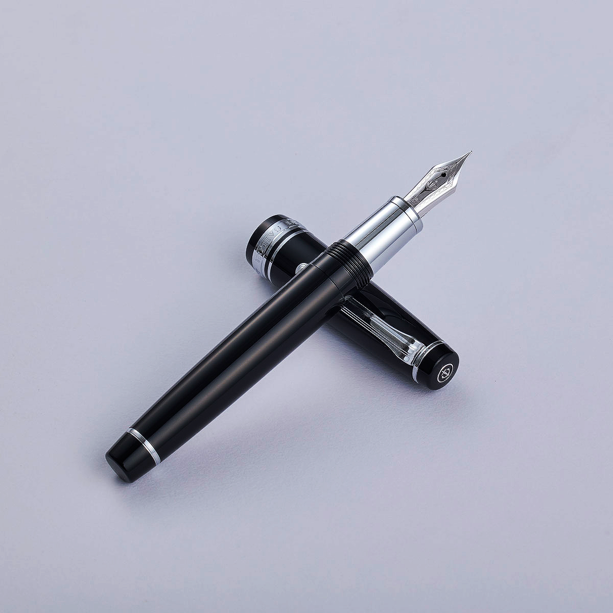 Sailor Professional Gear Fountain Pen - Ginza Silver - Standard - 21K (Limited Edition)-Pen Boutique Ltd