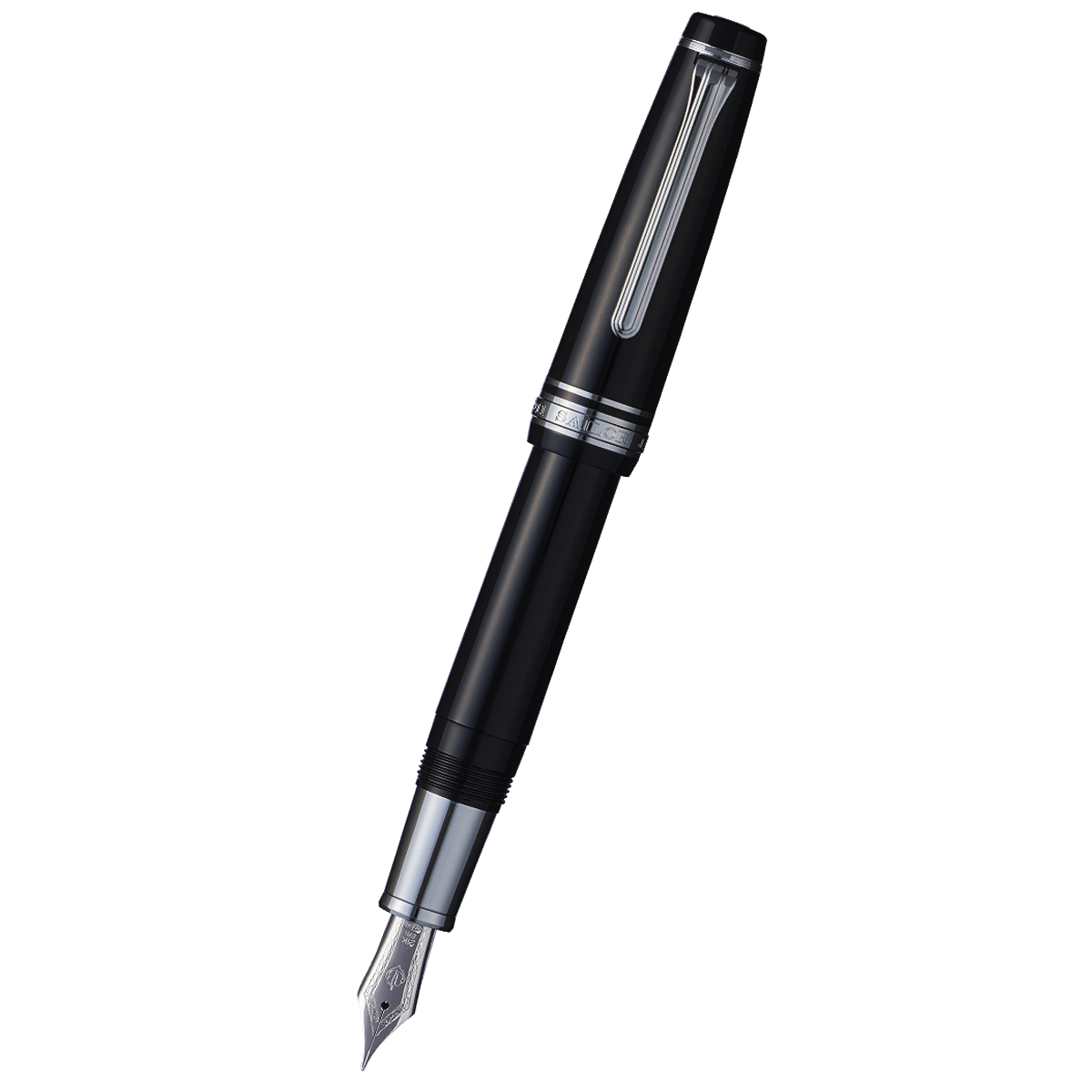 Sailor Professional Gear Fountain Pen - Ginza Silver - Standard - 21K (Limited Edition)-Pen Boutique Ltd