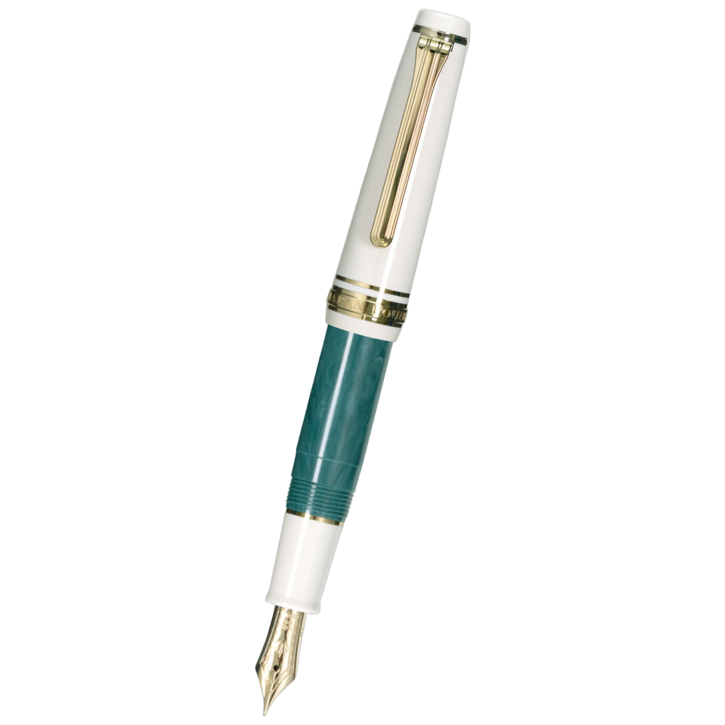 Sailor Professional Gear Slim Fountain Pen - Rencontre - Vert Sapin (Limited Edition)-Pen Boutique Ltd