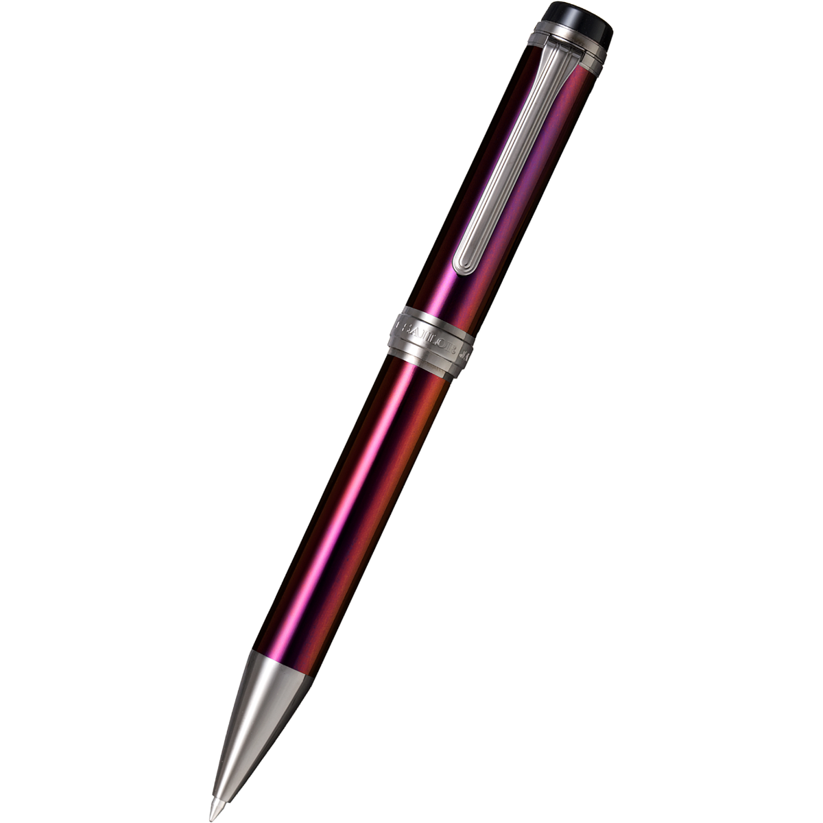 Sailor Cylint Ballpoint Pen - Red Lantana - Black Ion Trim-Pen Boutique Ltd