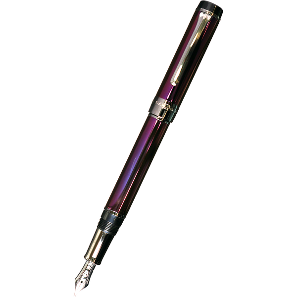 Sailor Cylint Fountain Pen - Red Lantana - Black Ion Trim-Pen Boutique Ltd