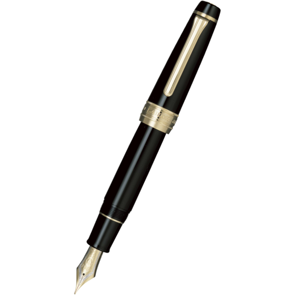 Sailor Professional Gear Fountain Pen - King Of Pens - Black - Gold Trim-Pen Boutique Ltd