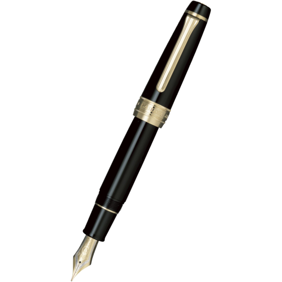 Sailor Professional Gear Fountain Pen - King Of Pens - Black - Gold Trim-Pen Boutique Ltd