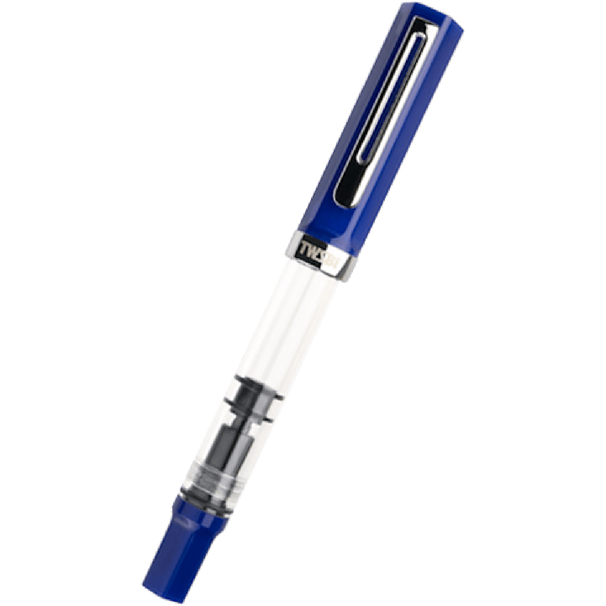 TWSBI Eco Fountain Pen - Dark Sapphire - Chrome Trim-Pen Boutique Ltd