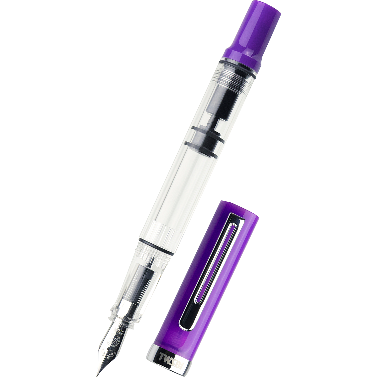 TWSBI Eco-T Fountain Pen - Eggplant Purple-Pen Boutique Ltd