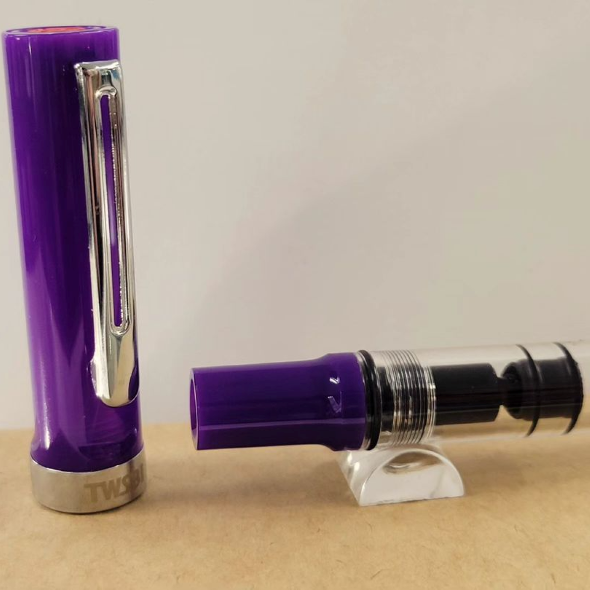 TWSBI Eco-T Fountain Pen - Eggplant Purple-Pen Boutique Ltd