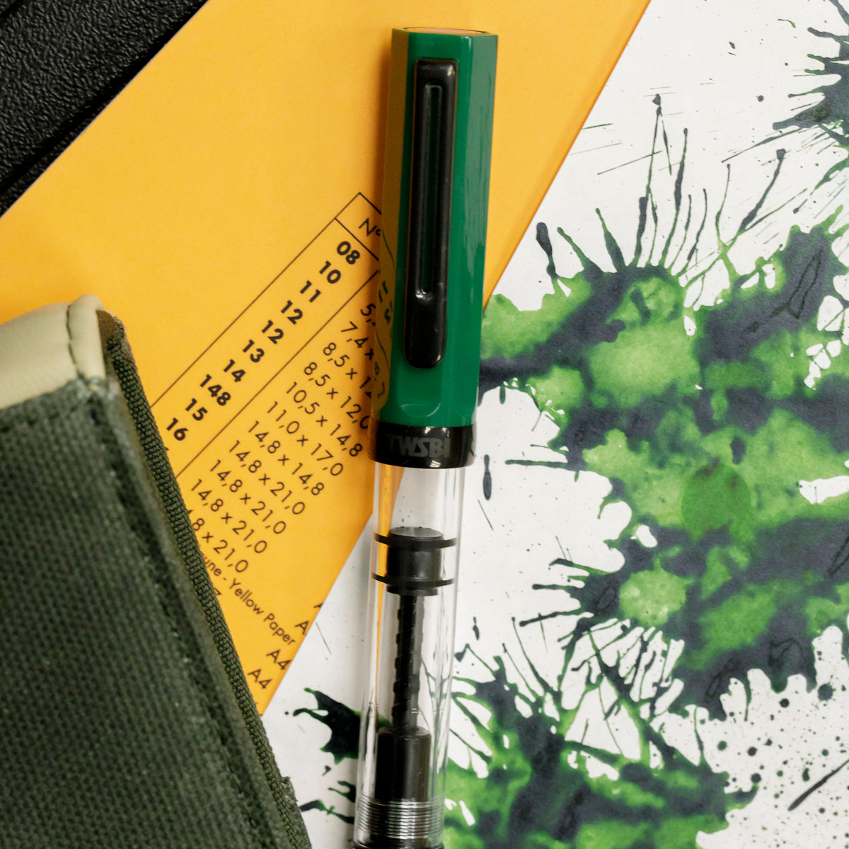 TWSBI Eco Fountain Pen - Irish Green with Onyx-Pen Boutique Ltd