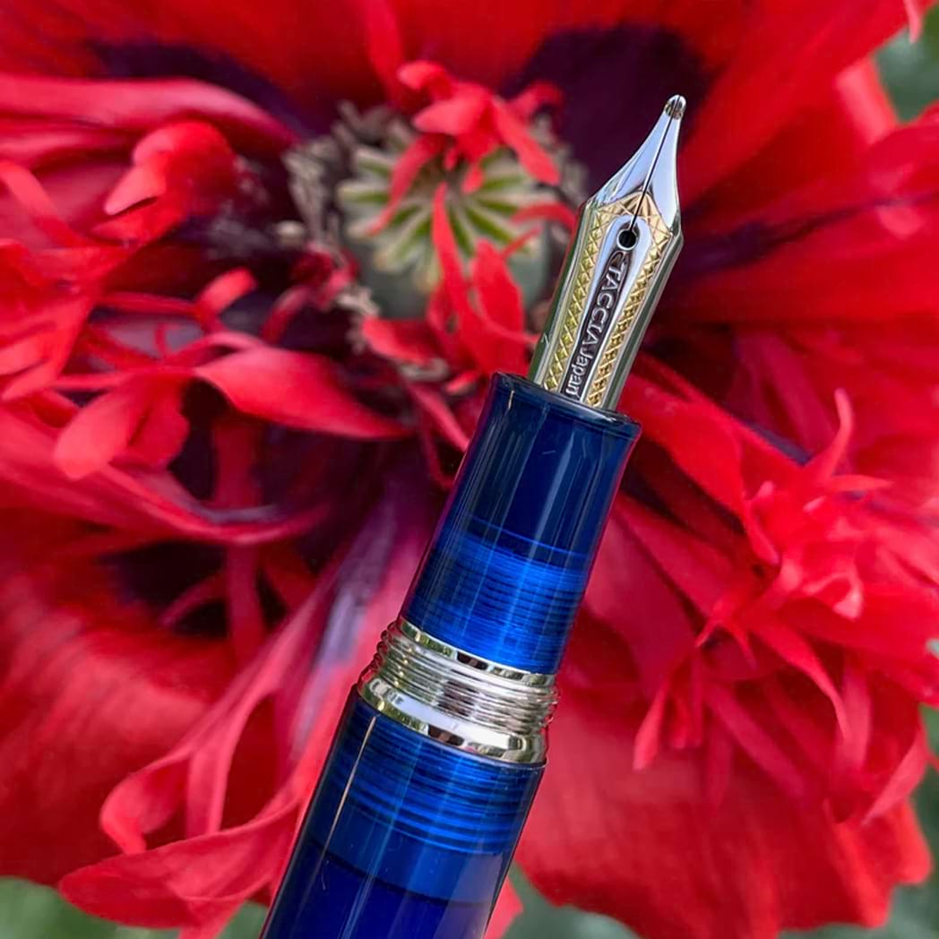 Taccia Spectrum Fountain Pen - Ocean Blue-Pen Boutique Ltd