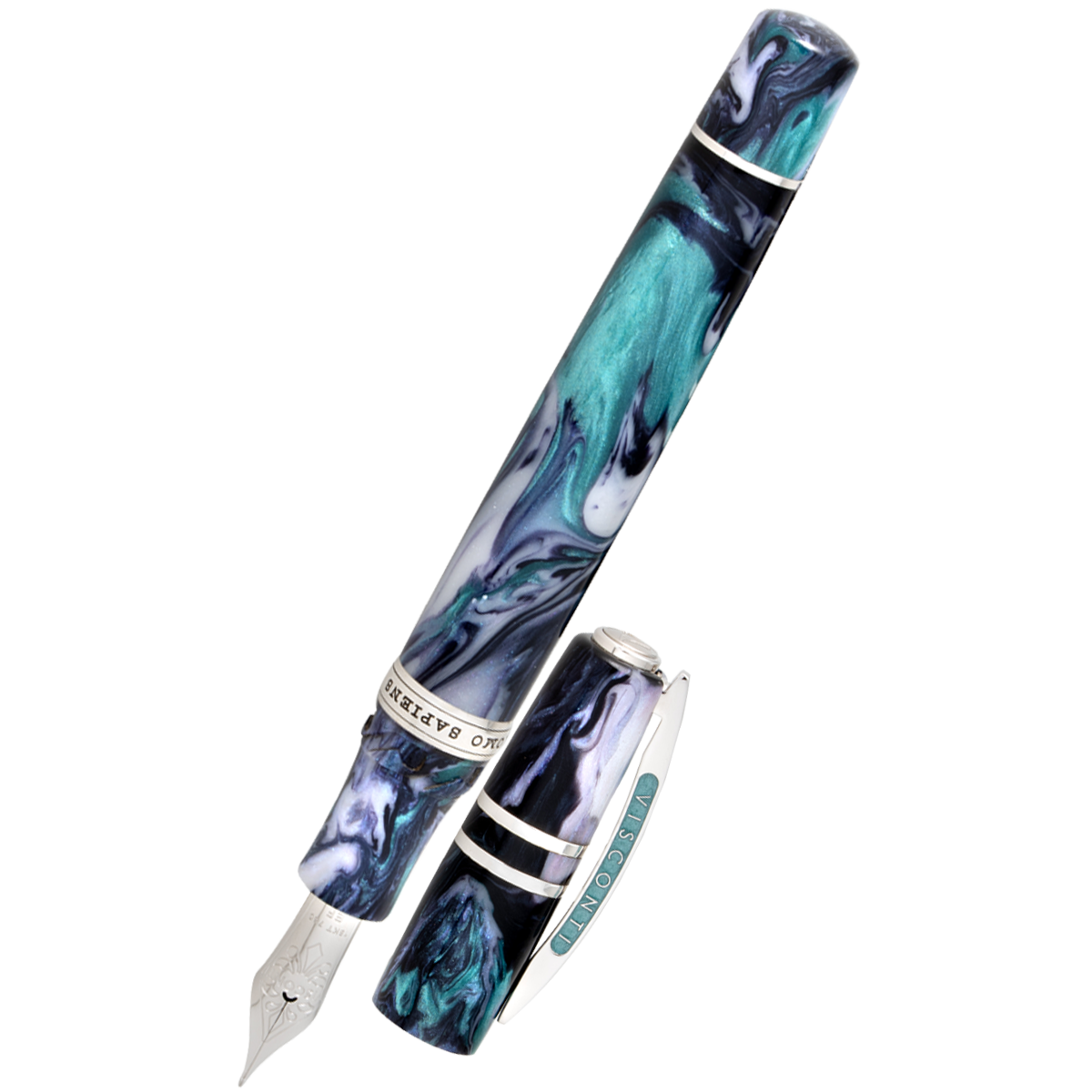 Visconti Homo Sapiens Earth Origins Fountain Pen - Air - 18k Nib (Limited Edition)-Pen Boutique Ltd