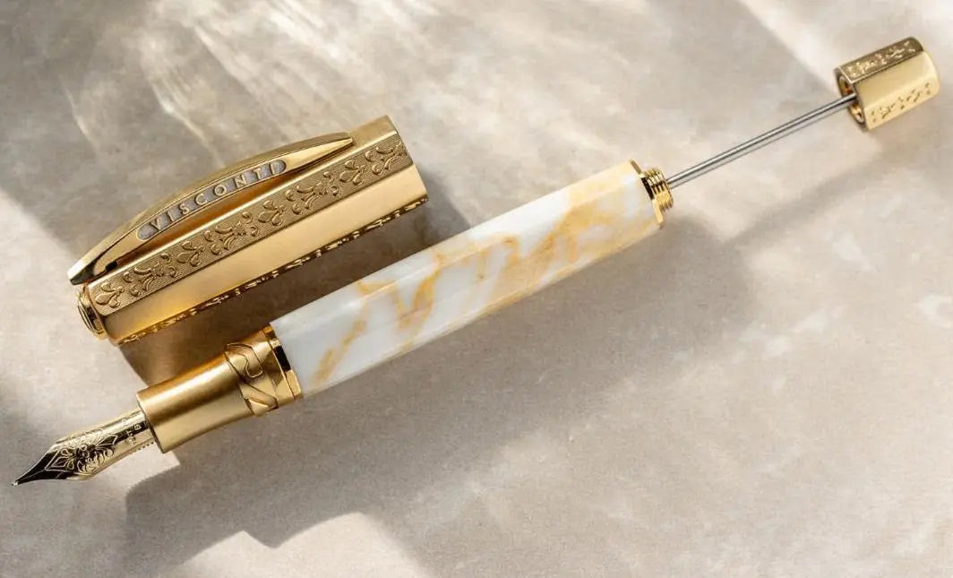 Visconti Il Magnifico Calacatta Gold Fountain Pen (Limited Edition) Visconti Pens