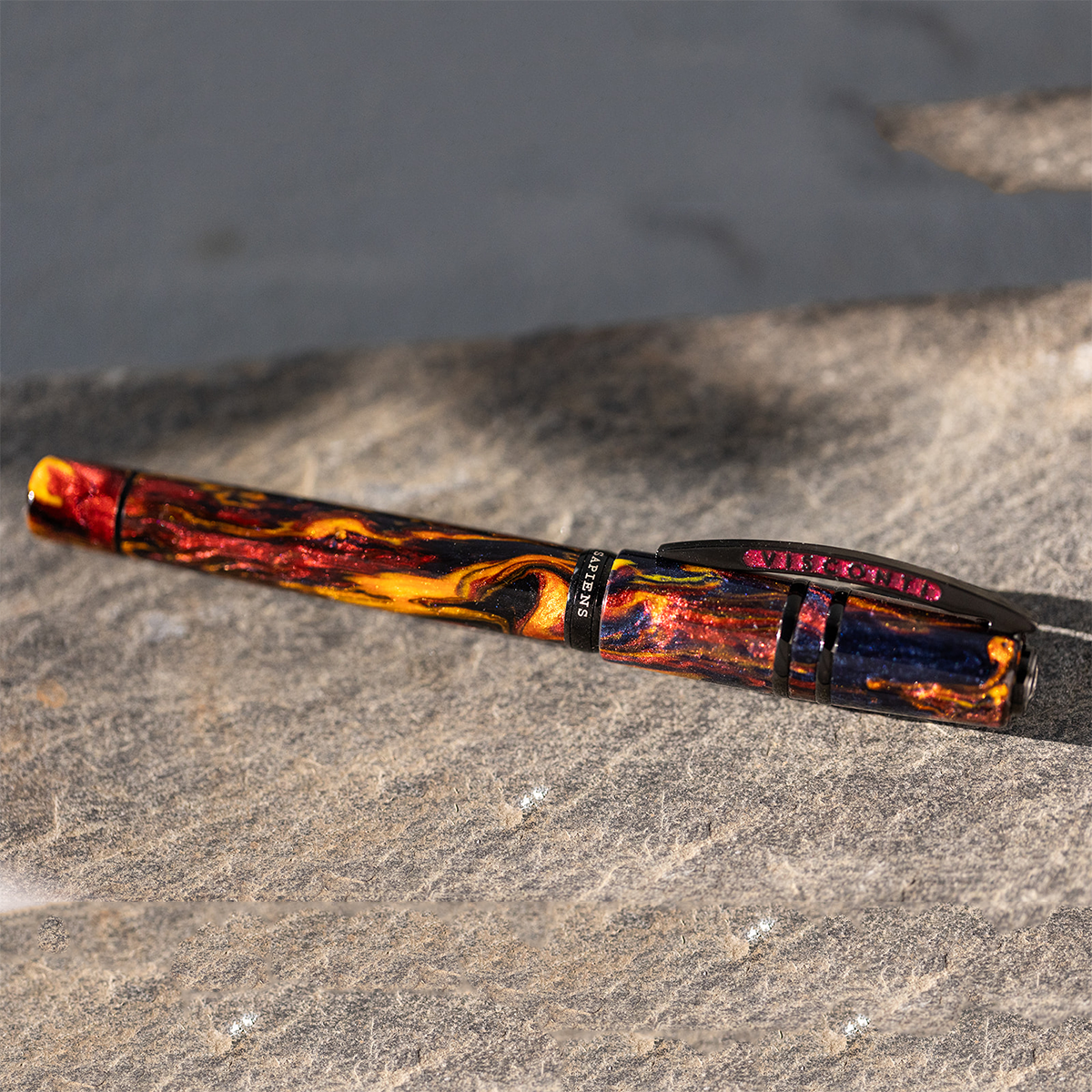 Visconti Homo Sapiens Earth Origins Rollerball Pen - Fire - (Limited Edition)-Pen Boutique Ltd