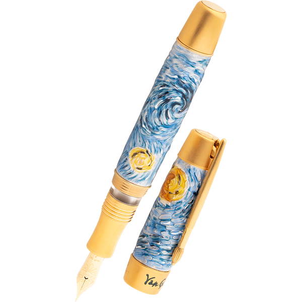 Visconti Van Gogh Fountain Pen - Dreaming Starry Night-Pen Boutique Ltd