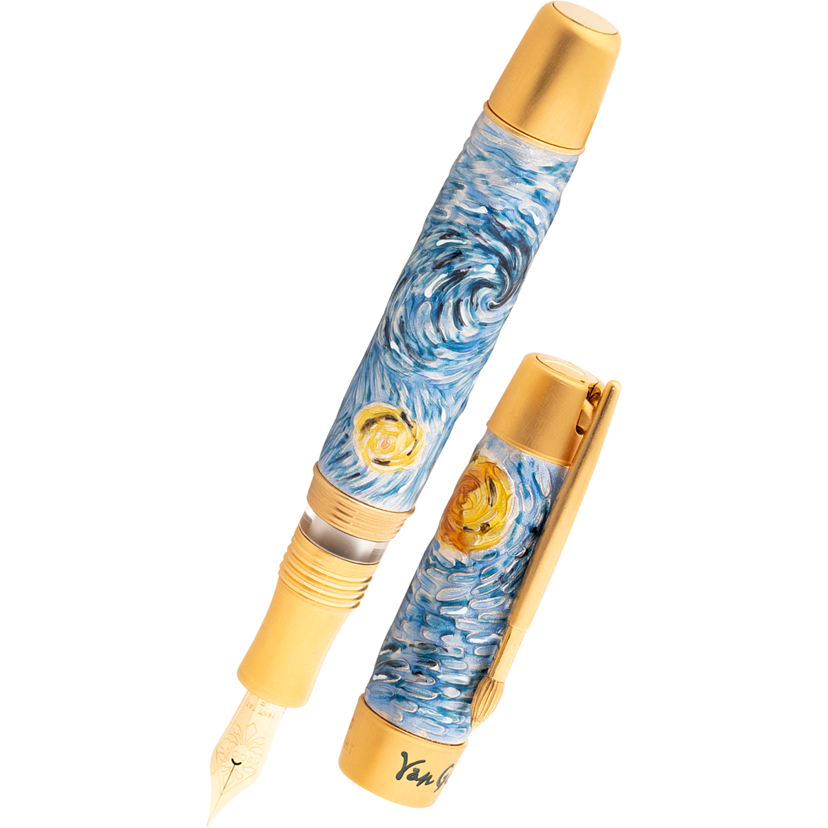 Visconti Van Gogh Fountain Pen - Dreaming Starry Night-Pen Boutique Ltd