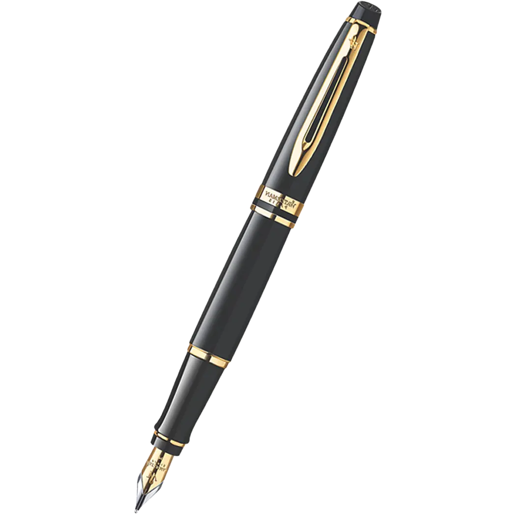 Waterman Expert 2011 Gold Trim Fountain Pen - Pen Boutique Ltd