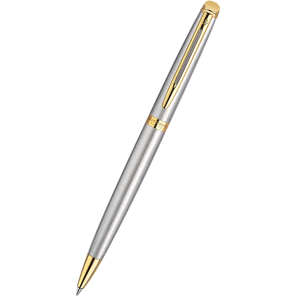 Waterman Hemisphere Essential Stainless Steel GT Ballpoint Pen - Pen ...