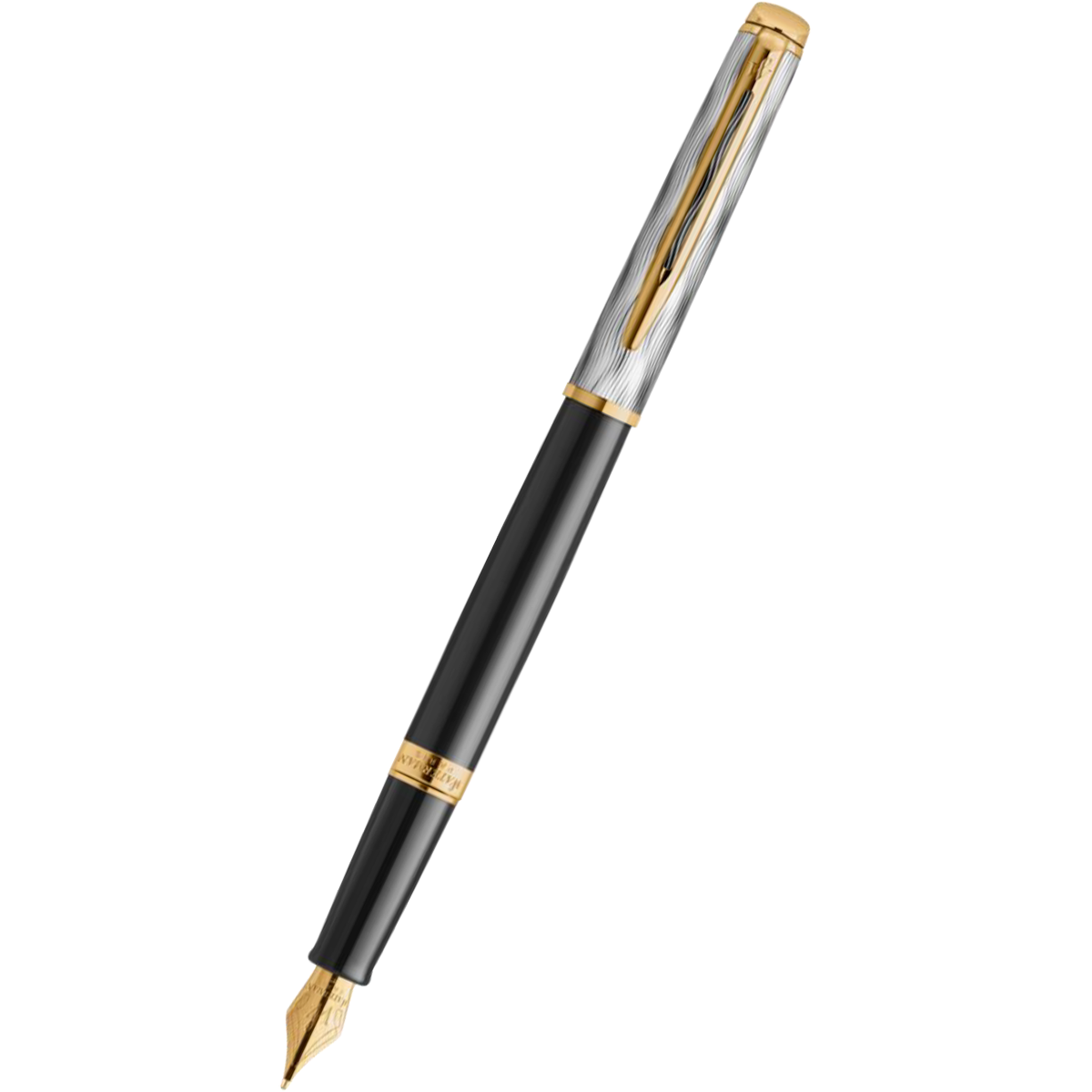 Waterman Hemisphere Fountain Pen - Reflections of Paris - Gold-Pen Boutique Ltd