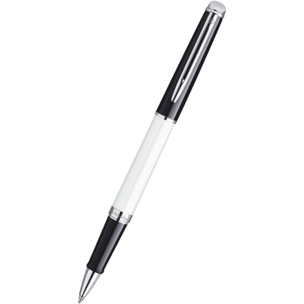 Waterman Hemisphere Rollerball Pen - Colour Blocking Black & White-Pen Boutique Ltd