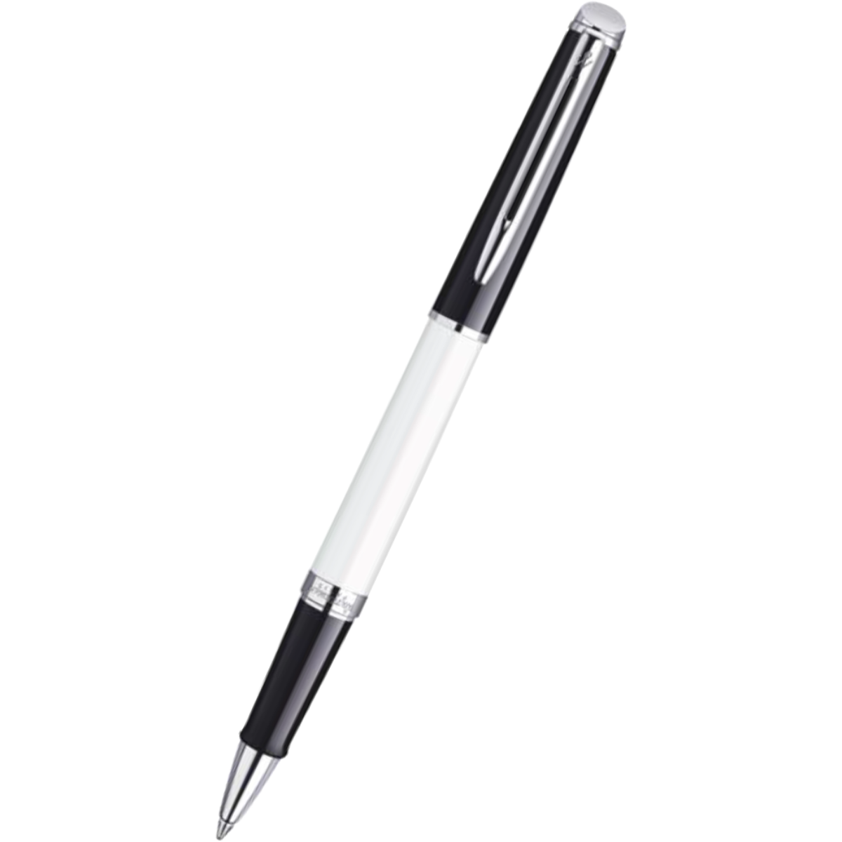 Waterman Hemisphere Rollerball Pen - Colour Blocking Black & White-Pen Boutique Ltd