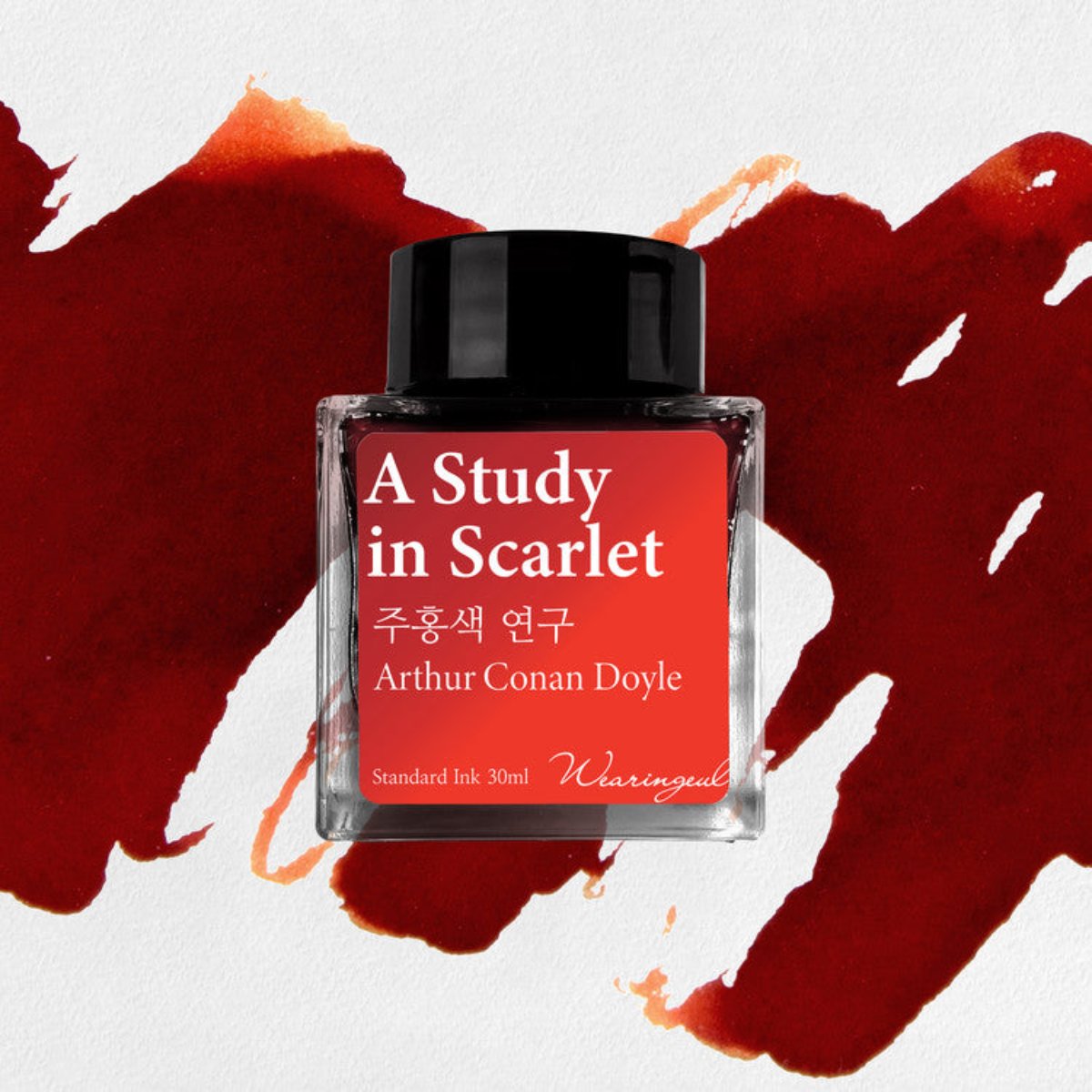 Wearingeul World Literature III Ink Bottle - A Study in Scarlet (30 ml)-Pen Boutique Ltd