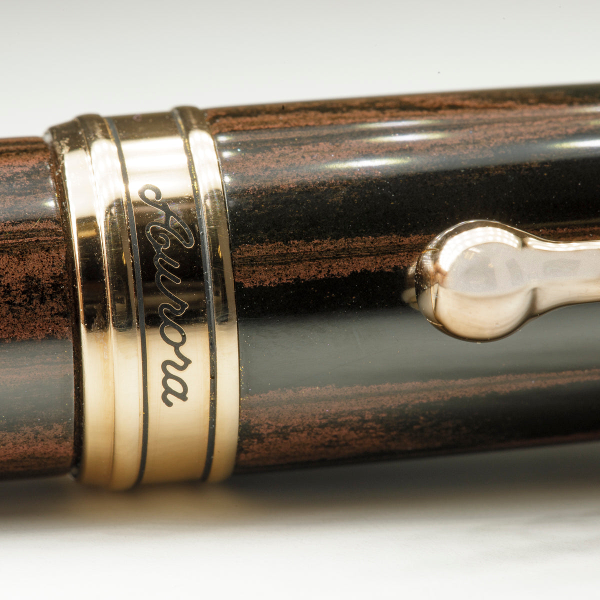 Aurora 88 Fountain Pen - Cognac Ebonite - Limited Edition-Pen Boutique Ltd