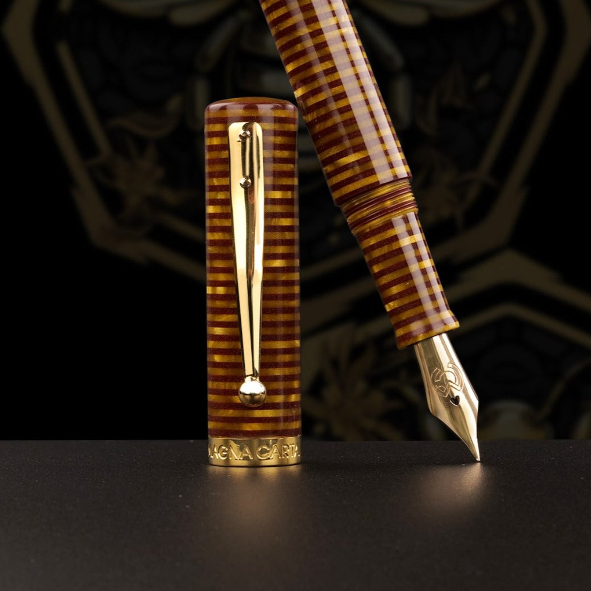 Magna Carta True Flex Fountain Pen - Bumblebee 14k gold - Pen Boutique Exclusive-Pen Boutique Ltd