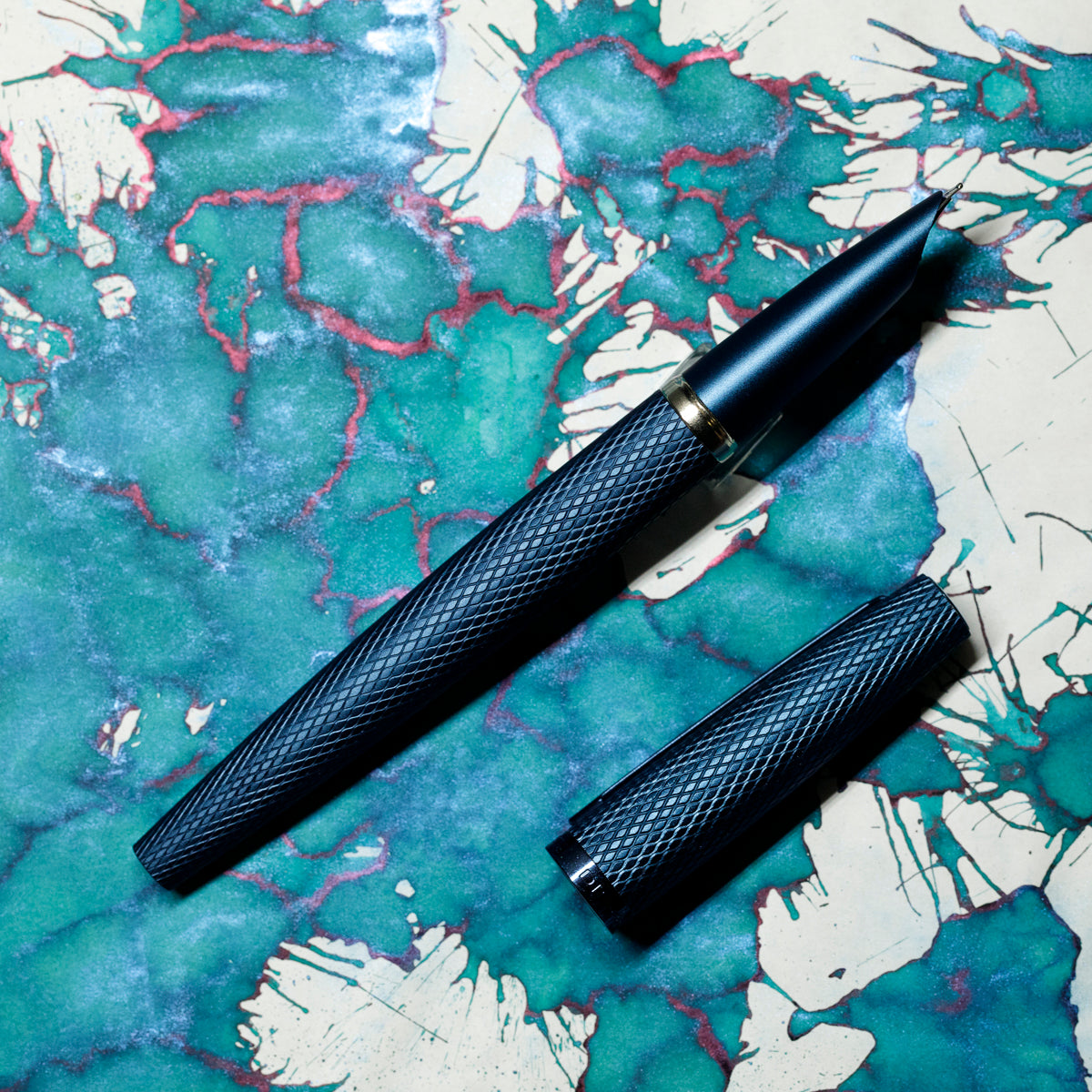 Diplomat Viper Fountain Pen - Blue-Pen Boutique Ltd