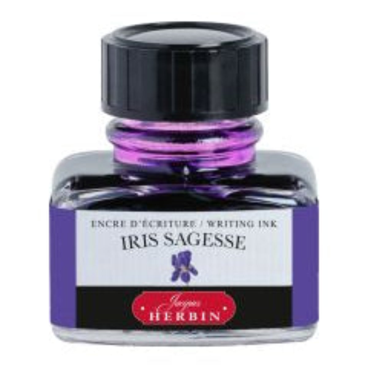 J. Herbin Ink Bottle - Iris Safesse - 30ml-Pen Boutique Ltd