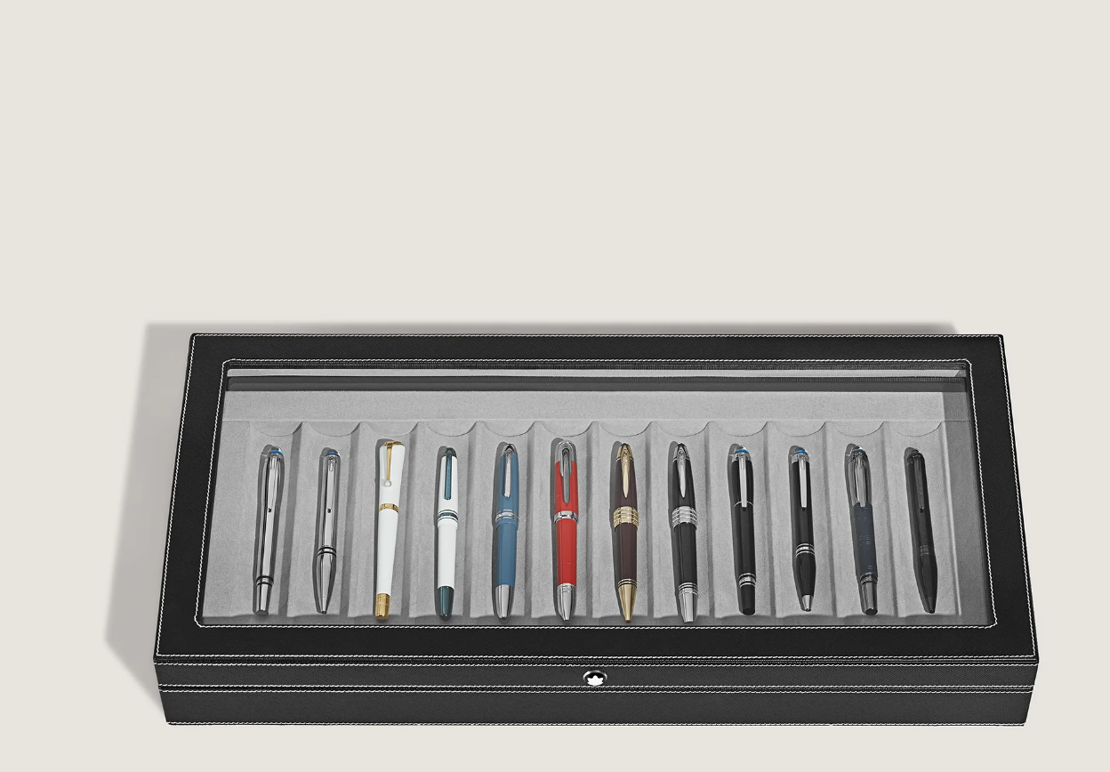 Montblanc Collector Box for 12 Writing Instruments in Lacquered Wood-Pen Boutique Ltd