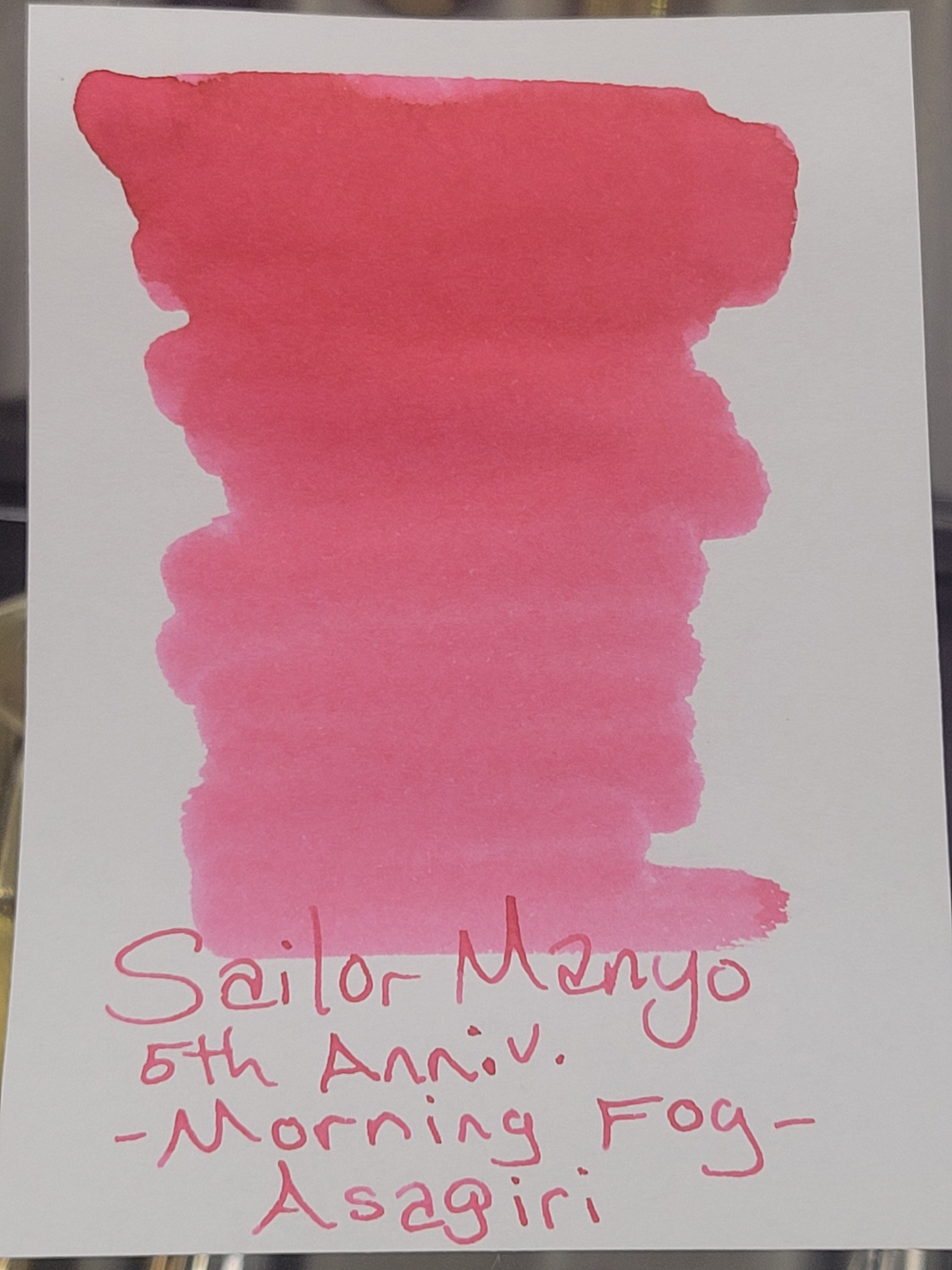 Sailor Manyo 5th Anniversary Ink - Asagiri - 50ml-Pen Boutique Ltd