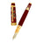 David Oscarson Tree of Life Fountain Pen - Red with Orange and Green-Pen Boutique Ltd