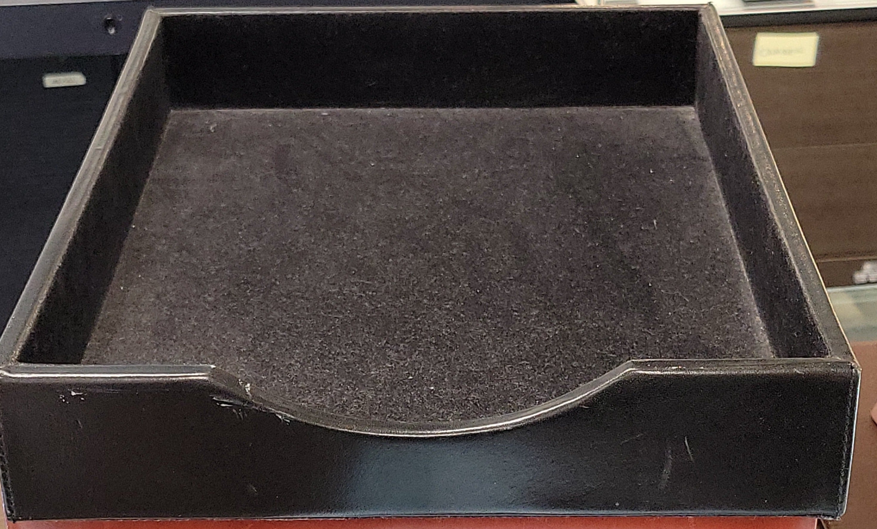 (Outlet) AMI Leather Letter Tray without Lid-Pen Boutique Ltd