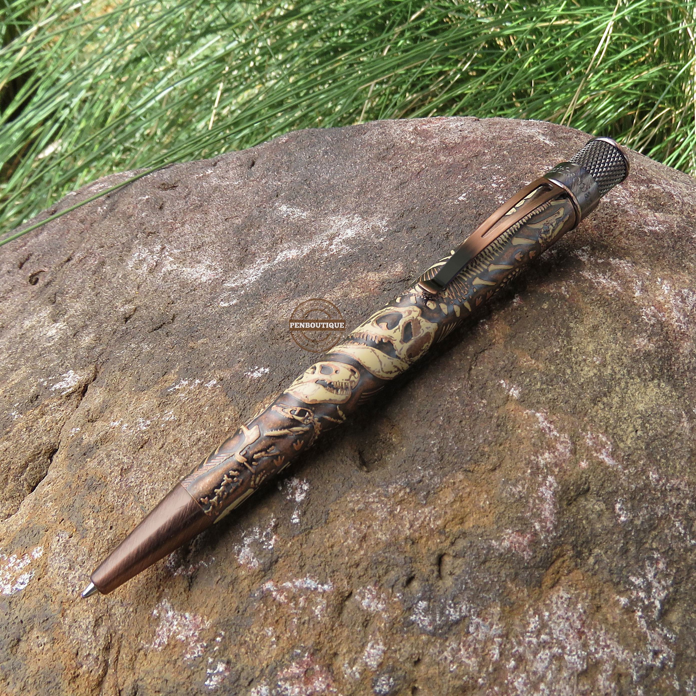 Retro51 Tornado Rollerball Pen - Smithsonian Dino Fossil-Pen Boutique Ltd